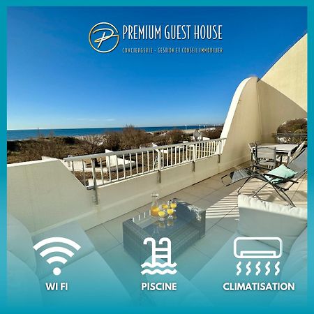 Pgh N5-25M De La Plage, Vue Mer, Piscine, Parking 拉格朗德默特 外观 照片